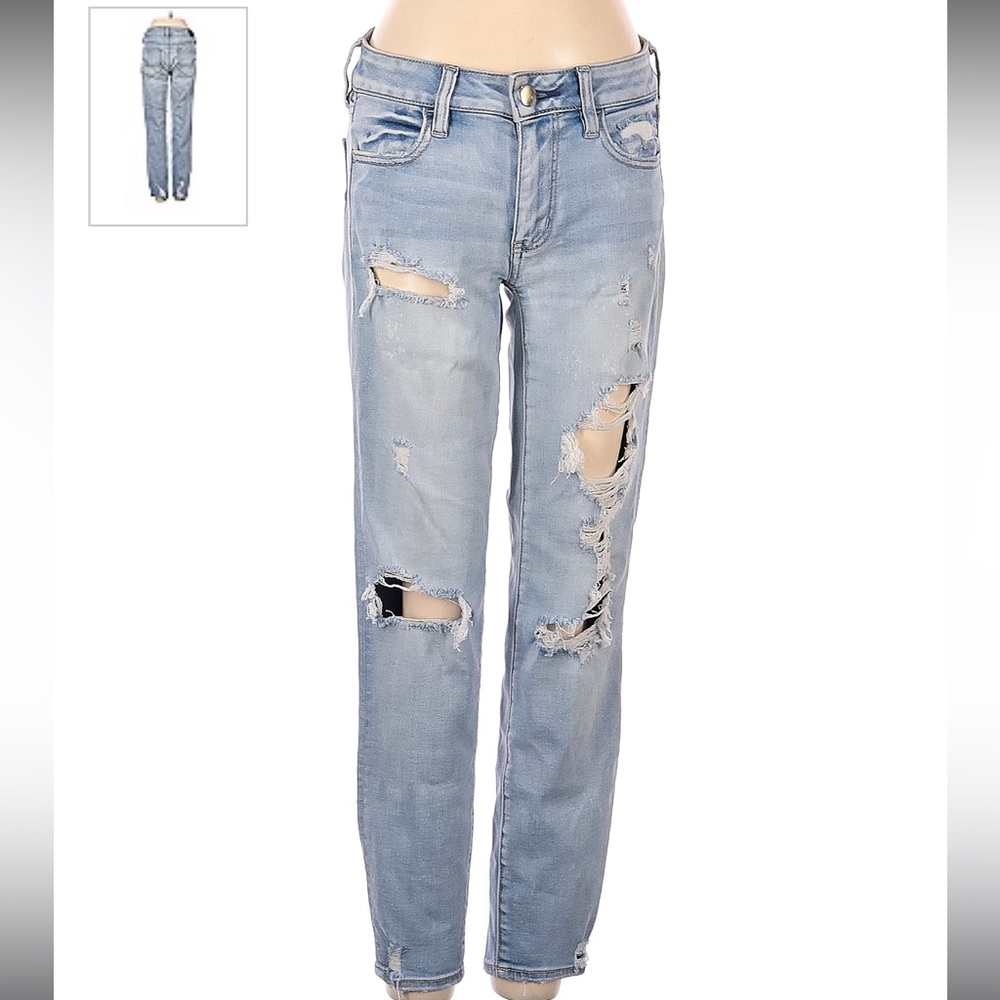American Eagle super stretch high waist jeans